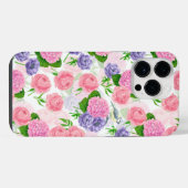 Coque Pour Pour iPhone 14 Pro Max Oiseau et fleurs (Verso Horizontal)