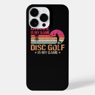 Coque Pour Pour iPhone 14 Pro Max Oncle Est Mon Nom Disk Golf Est Mon Jeu