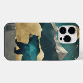 Coque Pour Pour iPhone 14 Pro Max Ours au clair de lune (Verso Horizontal)