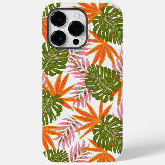 Coque Pour Pour iPhone 14 Pro Max Palme esthétique et Lily Botany coque iphone dur