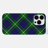 Coque Pour Pour iPhone 14 Pro Max Panier bleu vert tartan MacIntyre (Verso Horizontal)