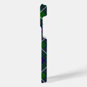Coque Pour Pour iPhone 14 Pro Max Panier bleu vert tartan MacIntyre (Côté gauche)