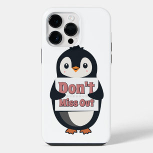 Coque Pour Pour iPhone 14 Pro Max Panneau Pingouin : Ne Manquez Rien