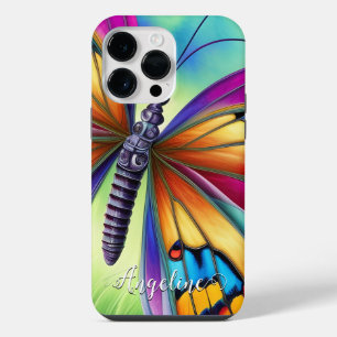 Coque Pour Pour iPhone 14 Pro Max Papillon Aquarelle Bohème