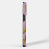 Coque Pour Pour iPhone 14 Pro Max Papillons dorés Nom personnalisé (Côté droit)