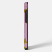 Coque Pour Pour iPhone 14 Pro Max Papillons dorés Nom personnalisé (Côté gauche)