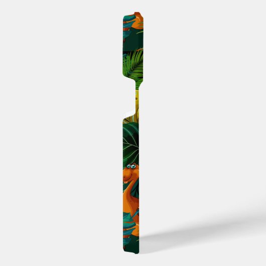 Coque Pour Pour iPhone 14 Pro Max Parc Dinosaur (Côté droit)