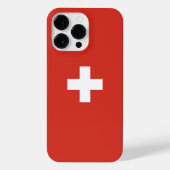 Coque Pour Pour iPhone 14 Pro Max pavillon suisse (Verso)