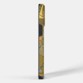 Coque Pour Pour iPhone 14 Pro Max Peacock Art Déco (Côté droit)