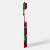 Coque Pour Pour iPhone 14 Pro Max Peacocks dans le jardin rose 2 (Côté gauche)