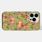Coque Pour Pour iPhone 14 Pro Max Pêches sur l'arbre (Verso Horizontal)