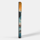 Coque Pour Pour iPhone 14 Pro Max Peinture de surf de Boxer Beach (Côté droit)