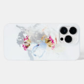 Coque Pour Pour iPhone 14 Pro Max peinture filigrane (Verso Horizontal)