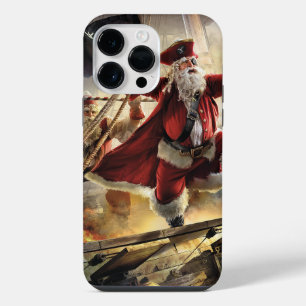 Coque Pour Pour iPhone 14 Pro Max Père Noël pirate