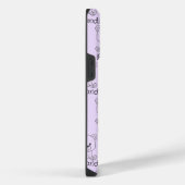 Coque Pour Pour iPhone 14 Pro Max Personnalisée : Personnalisable Lumière Violet (Côté droit)