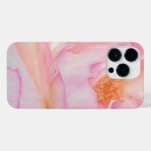 Coque Pour Pour iPhone 14 Pro Max pétales rose (Verso Horizontal)