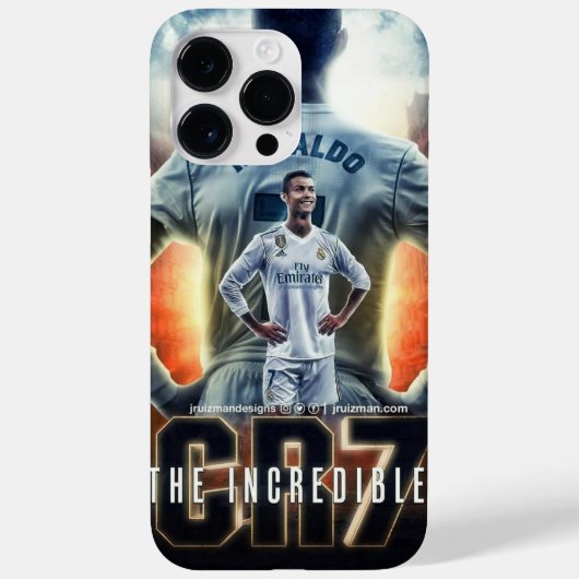 Coque Pour Pour iPhone 14 Pro Max Photo Ronaldo sur Iphone14 pro max Coque (Verso)