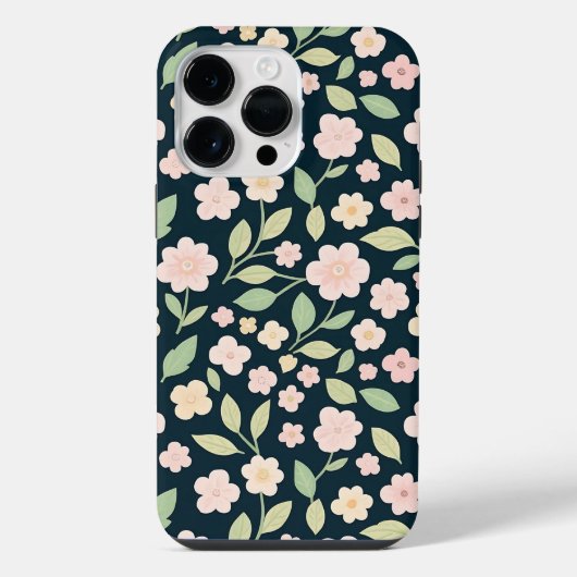 Coque Pour Pour iPhone 14 Pro Max Pink Spring Elegance (Verso)