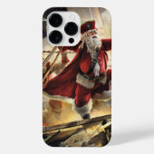Coque Pour Pour iPhone 14 Pro Max Pirate Père Noël (Verso)