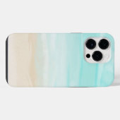 Coque Pour Pour iPhone 14 Pro Max Plage Abstraite Moderne (Verso Horizontal)