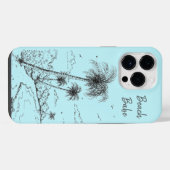 Coque Pour Pour iPhone 14 Pro Max Plage de Palm Tree (Verso Horizontal)