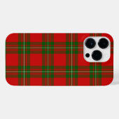 Coque Pour Pour iPhone 14 Pro Max Plaque vert rouge de tartan MacGregor (Verso Horizontal)