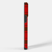 Coque Pour Pour iPhone 14 Pro Max Pli vert rouge tartan MacQuarrie (Côté droit)