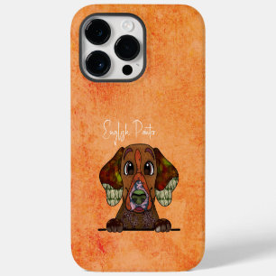 Coque Pour Pour iPhone 14 Pro Max Pointeur anglais Coque-Mate, coque iphone