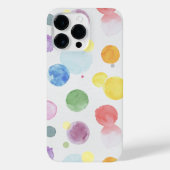 Coque Pour Pour iPhone 14 Pro Max Points aquarelle 1 (Verso)