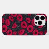 Coque Pour Pour iPhone 14 Pro Max Poppies rouges (Verso Horizontal)