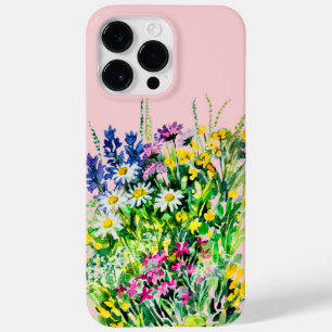 Coque Pour Pour iPhone 14 Pro Max Pré d'été, fleurs sauvages Coque-Mate coque iphone