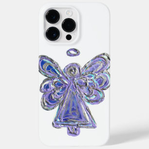 Coque Pour Pour iPhone 14 Pro Max Purple Guardian Angel Art coque iphone personnalis