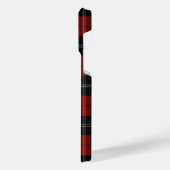 Coque Pour Pour iPhone 14 Pro Max Ramsay tartan rouge noir plaid (Côté gauche)
