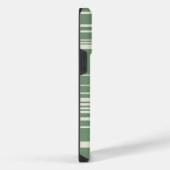 Coque Pour Pour iPhone 14 Pro Max Rayures complexes en vert (Côté droit)