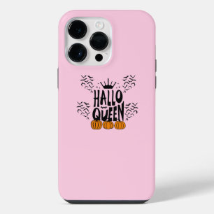 Coque Pour Pour iPhone 14 Pro Max Reine d'Halloween, Halloqueen, Art Halloween Rétro