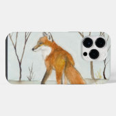 Coque Pour Pour iPhone 14 Pro Max Renard rouge (Verso Horizontal)