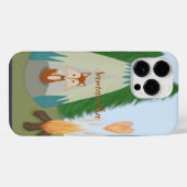 Coque Pour Pour iPhone 14 Pro Max Renard solitaire mignon (Verso Horizontal)