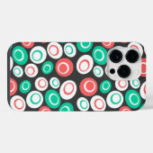 Coque Pour Pour iPhone 14 Pro Max Rétro Ovals (Verso Horizontal)
