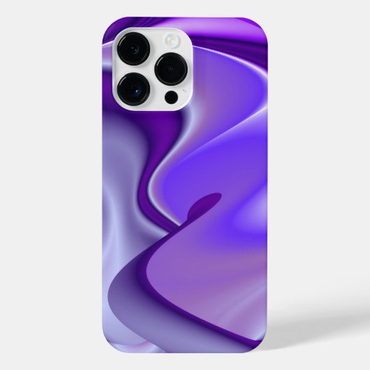 Coque Pour Pour iPhone 14 Pro Max Rêves arc-en-ciel à fleurs violettes (Verso)