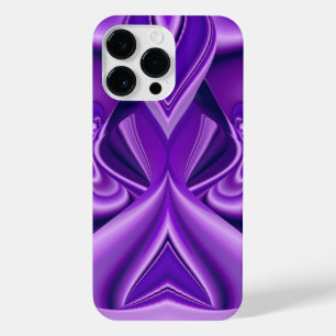 Coque Pour Pour iPhone 14 Pro Max Rêves arc-en-ciel à fleurs violettes