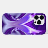 Coque Pour Pour iPhone 14 Pro Max Rêves arc-en-ciel à fleurs violettes (Verso Horizontal)