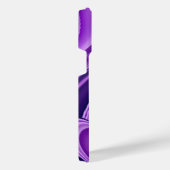 Coque Pour Pour iPhone 14 Pro Max Rêves arc-en-ciel à fleurs violettes (Côté droit)