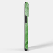 Coque Pour Pour iPhone 14 Pro Max Rose sur vert (Côté droit)