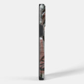Coque Pour Pour iPhone 14 Pro Max Roue en Wagon Rustique Style occidental (Côté droit)
