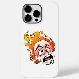 Coque Pour Pour iPhone 14 Pro Max Scovillelicous Fire Head iPhone / coque ipad