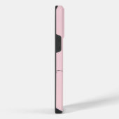 Coque Pour Pour iPhone 14 Pro Max Script moderne élégant Blush rose Monogramme initi (Côté droit)