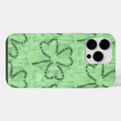 Coque Pour Pour iPhone 14 Pro Max Shamrock de texte Trombone (Verso Horizontal)