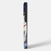 Coque Pour Pour iPhone 14 Pro Max Siberian Husky Saison de Fêtes de Noël (Côté gauche)