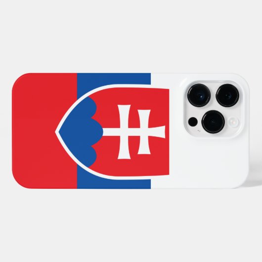 Coque Pour Pour iPhone 14 Pro Max Slovaquie (Verso Horizontal)
