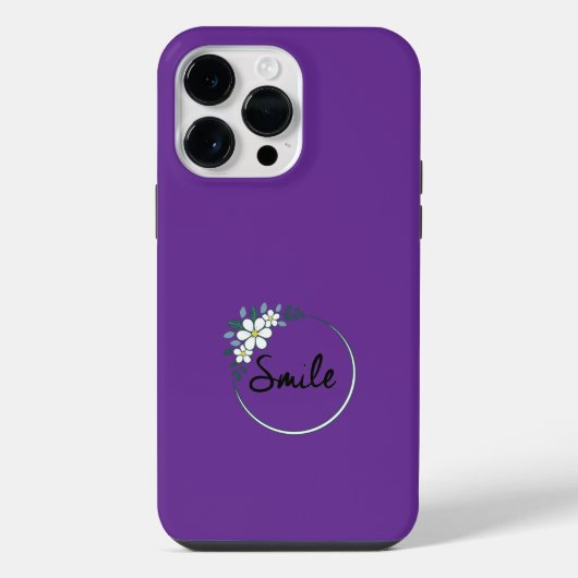 Coque Pour Pour iPhone 14 Pro Max Smile Cara para celular  (Verso)